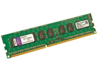 Модуль памяти Kingston DDR3 DIMM 4GB KVR16E11S8/4 {PC3-12800, 1600MHz, ECC, CL11, SRx8, w/TS}
