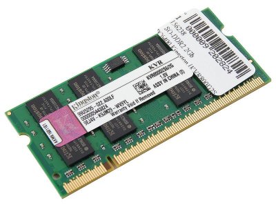     SO-DDR2 2Gb PC6400 Kingston KVR800D2S6/2G