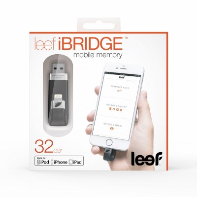  - LEEF iBridge 32Gb  Apple iPad/iPhone/iPod   Lightning LIB000KK032R6