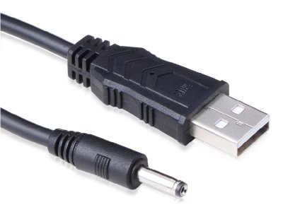   Greenconnect USB AM/DC-jack 3.5mm  1.0  GC-U2DC35-1m
