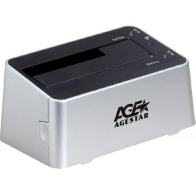 -  HDD AgeStar 3UBT3 Silver (2x2.5/3.5, USB 3.0)