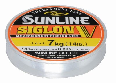   Sunline SIGLON V 100 m Clear 0.128 mm 1.5 kg