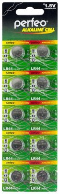  Perfeo LR44/10BL Alkaline Cell 357A AG13 LR44 10 