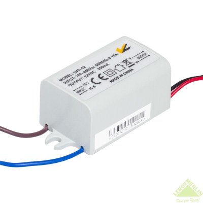   5 , 12V, 0,5A  IP67