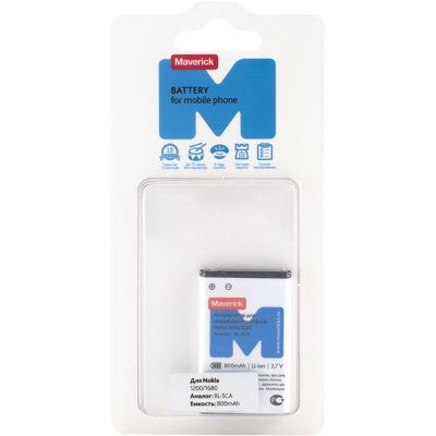  Maverick MA-N1200L (BL-5CA)  Nokia 1200/1680/1110/1208, 800mAh, Li-ion