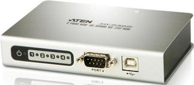 Конвертер ATEN UC2324 4-Port USB-to -Serial RS-232 Hub