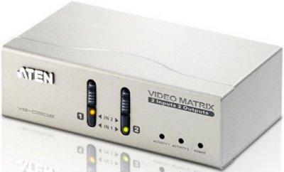 Переключатель ATEN VS0202 2-Port Video Matrix Switch