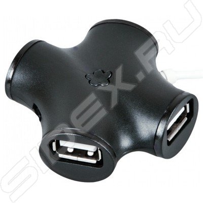  USB 2.0 CBR CH-100 Black (4 )