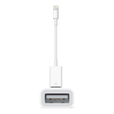 Apple   iPad 4/iPhone 5/iPhone 5S/iPod 5 to USB Camera Adapter MD821