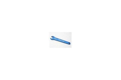  Flat wrench, 8mm (blue-anodized aluminum) - TRA5478