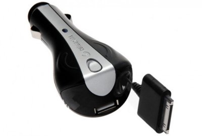   Cellular Line Roller Car Charger Plus  Apple iPhone/iPod/USB 