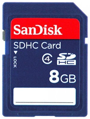   SDHC 8Gb Class 4 SanDisk SDSDB-008G-B35