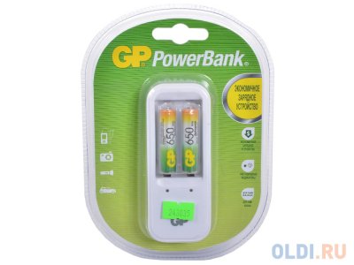    . GP PowerBank, 13  + . 2 . 650mAh (GP PB410GS65-CR2)