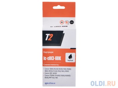  T2 IC-CBCI-6BK Black