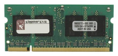 Модуль памяти Kingston Valueram 2 Gb Ddr-Ii Sodimm Pc2-6400 (Kvr800D2S6/2G)