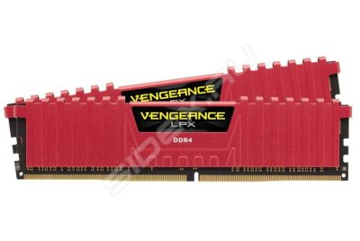   DDR4 8Gb 2133MHz PC-17000 Corsair Vengeance LPX (CMK8GX4M2A2133C13R) (2x4Gb KIT)
