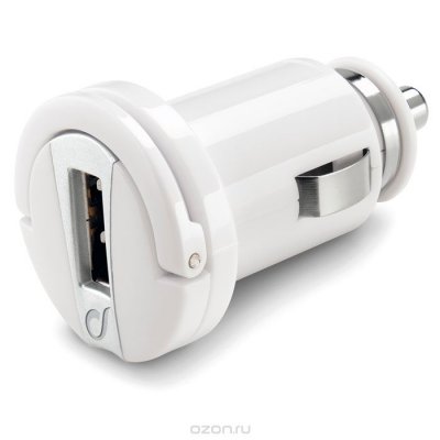 Cellular Line USB Car Charger Micro (20299), White   