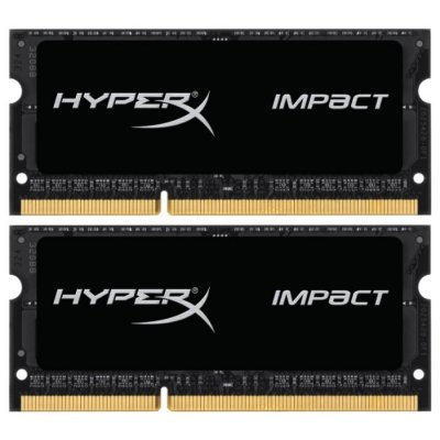 Модуль памяти KINGSTON HyperX Impact HX318LS11IBK2/16 DDR3L ; 2x 8 Гб