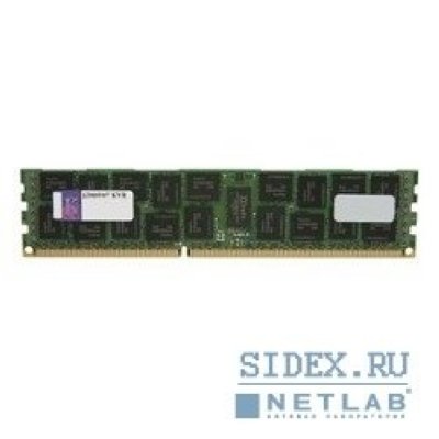 Модуль памяти Kingston DDR3 8GB (PC3-12800) 1600MHz [KTH-PL316, 8G] ECC Reg CL9 Dual Rank