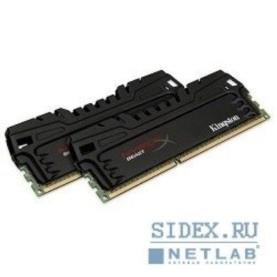 Модуль памяти Kingston DDR3 8GB (PC3-17000) 2133MHz Kit (2 x 4GB) [HX321C11T3K2, 8] HyperX CL11 XMP