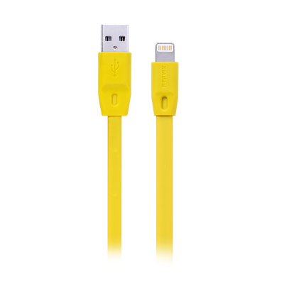   Remax Full Speed Data Cable for iPhone 6 Yellow RM-000136