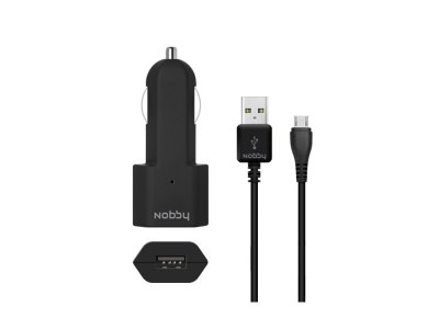   Nobby Comfort 007-001 USB 1.2A 1.2m Black  08795