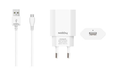   Nobby Comfort 007-001 USB 1.2A 1.2m White  08824
