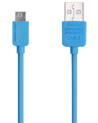    Remax MicroUSB Light Speed Cable Blue 100cm RM-000101