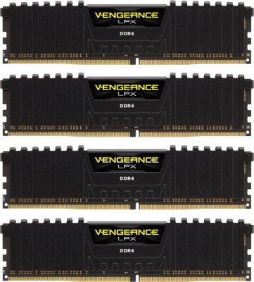   DDR4 16Gb 3400MHz PC-27200 Corsair Vengeance LPX (CMK16GX4M4B3400C16) (4x4Gb KIT)
