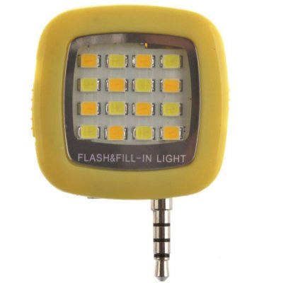  SkinBox LED Flash 16  jack 3.5mm Yellow 