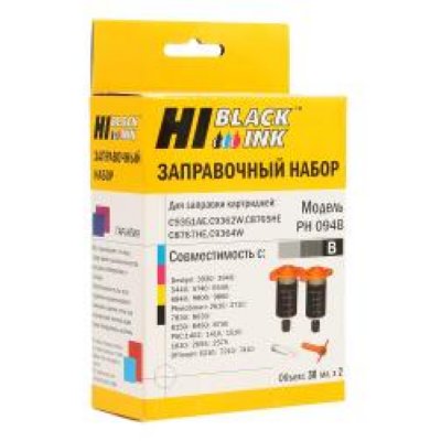   Hi-Black  HP C9351AE/C8765HE/C8767HE, 2x30ml, black