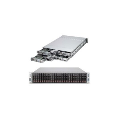   SuperMicro Twin SYS-2027TR-D70RF+ Intel Xeon DDR3 2.5" max12 LSI 2008 Platunum 1