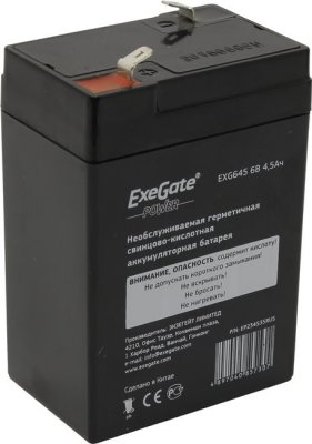 Exegate EXG645 (6V, 4.5Ah)