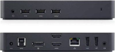 -   Dell USB 3.0 Ultra HD Triple Video Docking Station D3100 452-BBOT