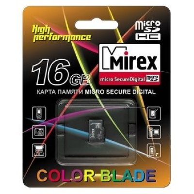  Mirex microSDHC Class 4 16GB