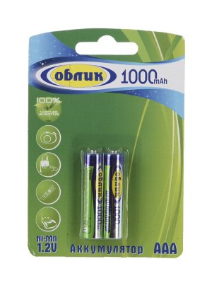  AAA -  Ni-Mh 1000 mAh -6053 (2 )