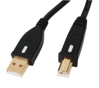   HQ USB 2.0 AM-BM 3m CABLE-141-3HS