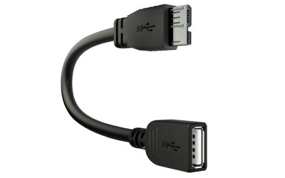   InterStep OTG USB 3.0 - microUSB 15cm USB30OTGM 35709