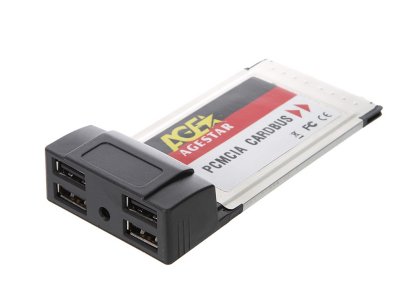  AgeStar as-pmu24-v PCMCIA USBx4