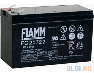  FIAMM FG20722 7.2  12B