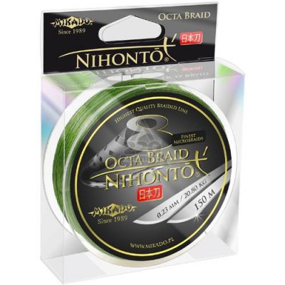  MIKADO NIHONTO OCTA BRAID 0.18 green 150 