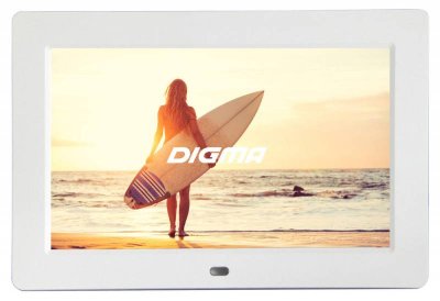   Digma Digital Photo Frame PF-1033 White .  (10.1"LCD,1024x600, SDHC/