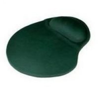 Коврик для мыши BURO с гелевой подушкой под запястье (темно-зеленый) 230 х 205 х 25 мм