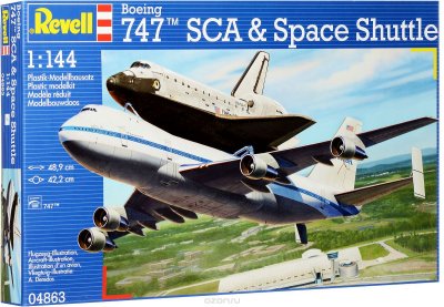 Revell    Boeing 747 SCA    Space Shuttle