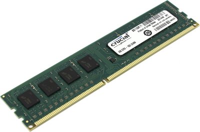   Crucial DDR3 DIMM 1600MHz PC3-12800 CL11 - 4Gb CT51264BD160B(J)