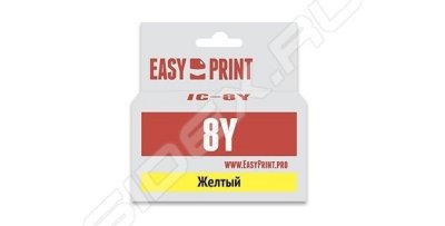   Canon PIXMA iP3300, iP4200, iP4300, iP5200, iP5200R, iP5300 (Easyprint IC-CLI8Y) (