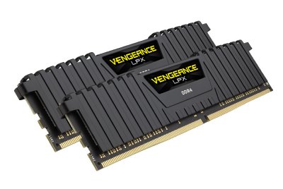   Corsair Vengeance LPX DDR4 DIMM 3000MHz PC4-24000 CL15 - 16Gb (2x8Gb) CMK16GX4M2B3000C