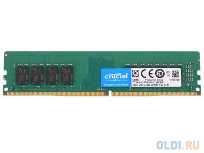  DDR4 16Gb (pc-19200) 2400MHz Crucial CL17 Dual Rankx8 CT16G4DFD824A