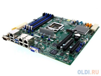   Supermicro MBD-X11SSH-LN4F uATX, LGA1151, Intel C236, 4xDDR4, 8xSATA, 4xGbE, IPMI, VGA