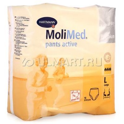    Hartmann MoliMed Pants Active   L, 10 